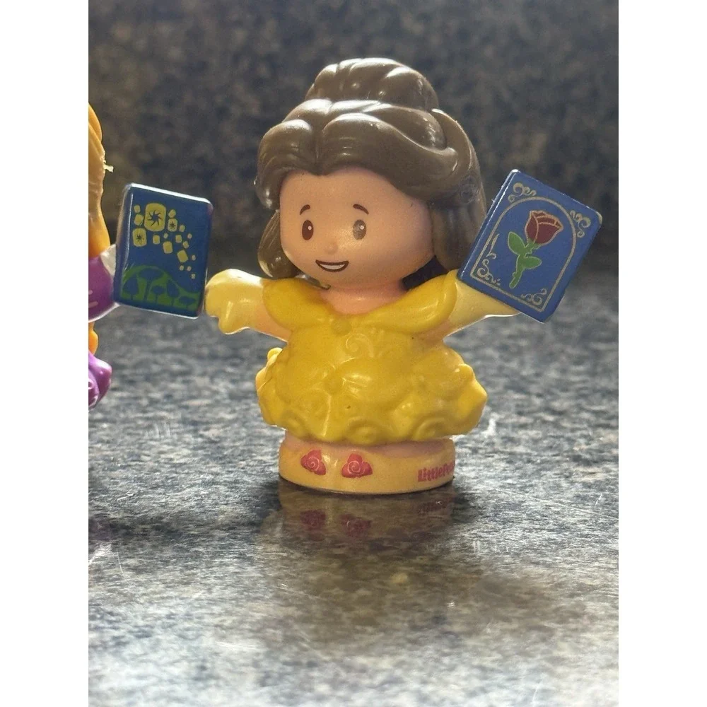 Disney Princesses Little People Set Of 3 Cinderella, Repunzle, Belle